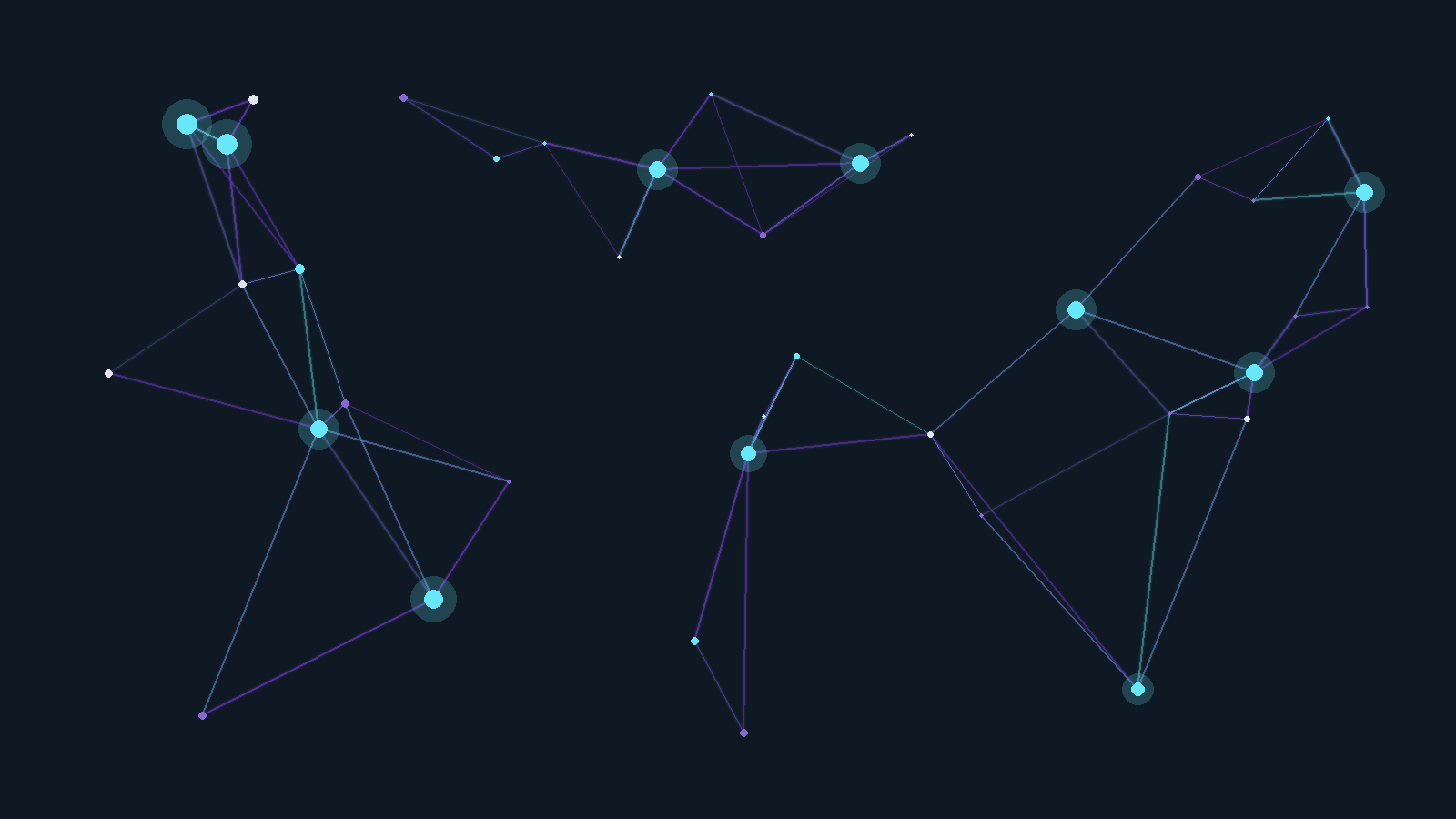 Abstract network motif, cover art for: Offline AI Agent Governance: What Meta's Muse Glimmer Means for Enterprise Oversight